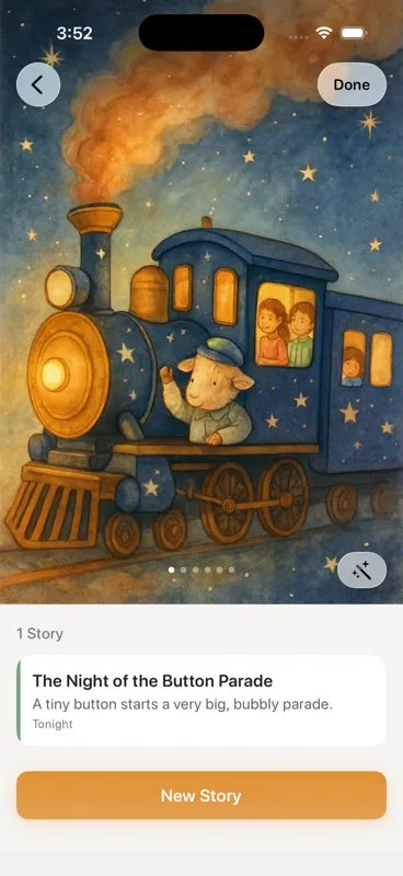 A storybook with cover art